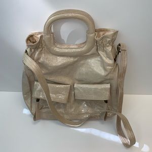 Rachel Zoe Satchel / Shoulder Bag Cream Color